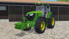 John Deere 6150M islamic green для Farming Simulator 2015