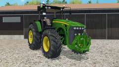 John Deere 8530 ploughing spec для Farming Simulator 2015