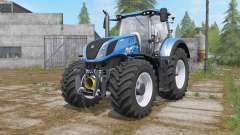 New Holland T7-series with FL console для Farming Simulator 2017