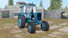 МТЗ-82 Беларус в голубом окрасе для Farming Simulator 2017