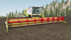 Claas Lexion 780 movable rear axle для Farming Simulator 2017