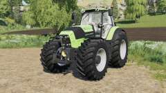 Deutz-Fahr Serie 7 TTV Agrotron with new tire для Farming Simulator 2017