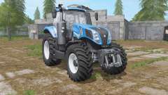New Holland T8.435 with power options для Farming Simulator 2017