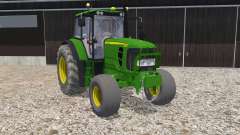 John Deere 6130 frontloader console для Farming Simulator 2015