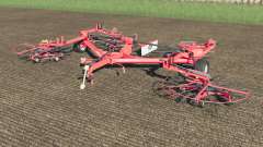 Lely Hibiscus 1515 CD Profi work speed 38 km-h для Farming Simulator 2017