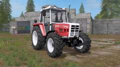 Steyr 8090A Turbo carmine pink для Farming Simulator 2017