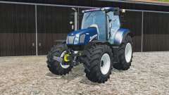 New Holland T6.160 Blue Poweɽ для Farming Simulator 2015