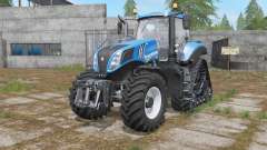 New Holland T8-series wheels options для Farming Simulator 2017