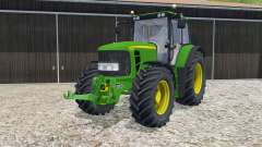 John Deere 6830 Premium animated hydraulic для Farming Simulator 2015