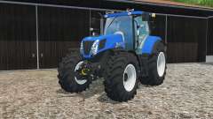 New Holland T7.270 true blue для Farming Simulator 2015