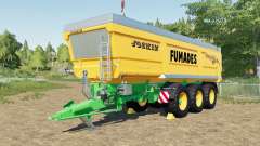 Joskin Trans-Space 8000-27 TRC150 Fumades для Farming Simulator 2017