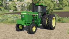 John Deere 4440 eight tire options для Farming Simulator 2017