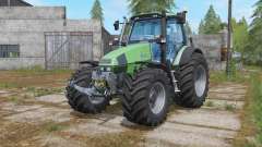 Deutz-Fahr Agrotron 120 MK3 wheels selection для Farming Simulator 2017