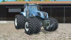 New Holland T8.320 double wheels для Farming Simulator 2015