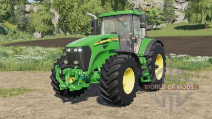 John Deere 7020 new stickers для Farming Simulator 2017