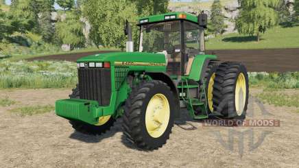 John Deere 8400 & 8410 для Farming Simulator 2017