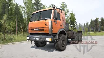 КамАЗ-44108 ярко-оранжевый для MudRunner