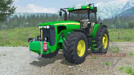 John Deere 8320 manual ignition для Farming Simulator 2013