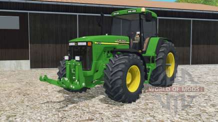 John Deere 8110 pantone green для Farming Simulator 2015