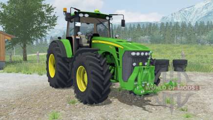 John Deere 8530 dynamic animations of smoke для Farming Simulator 2013