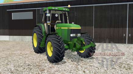 John Deere 6810 pantone green для Farming Simulator 2015