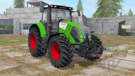 Claas Axion 820 islamic green для Farming Simulator 2017