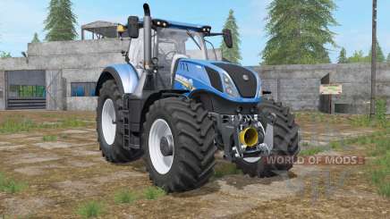 New Holland T7-series french blue для Farming Simulator 2017