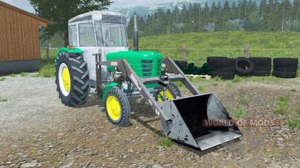 Ursus C-4011 with front loader для Farming Simulator 2013