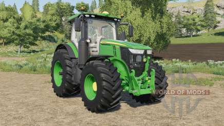 John Deere 7R-series tires little bigger для Farming Simulator 2017