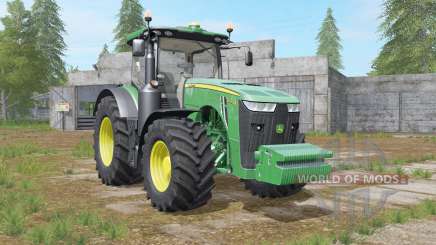 John Deere 8R-series revamped dirt textures для Farming Simulator 2017