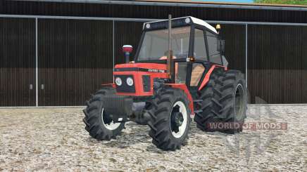 Zetor 7745 rear twin wheels для Farming Simulator 2015