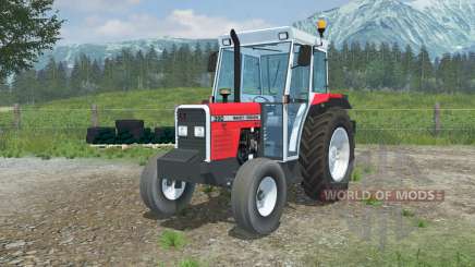 Massey Ferguson 390 added front counterweight для Farming Simulator 2013