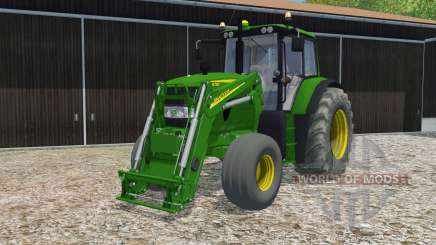 John Deere 6130 Frontloader для Farming Simulator 2015