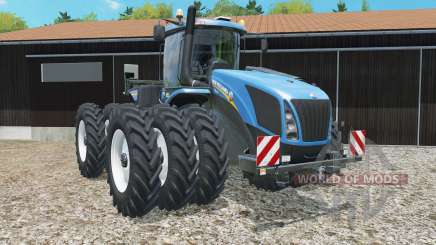 New Holland T9.565 triple roⱳ для Farming Simulator 2015
