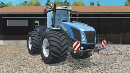 New Holland T9.565 wider tires для Farming Simulator 2015