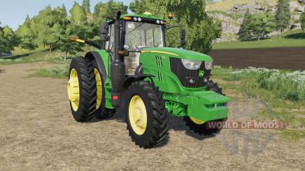 John Deere 6M-series four engines для Farming Simulator 2017