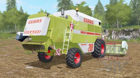 Claas Mega 208 Dominator для Farming Simulator 2017