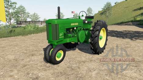 John Deere 60 для Farming Simulator 2017