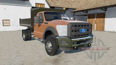 Ford F-550 Dump для Farming Simulator 2017