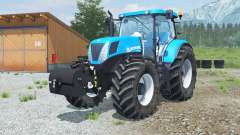 New Holland T7.220 with weight для Farming Simulator 2013