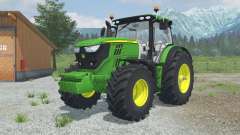 John Deere 6170R&6210R MoreRealistic для Farming Simulator 2013