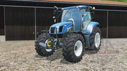 New Holland T6.160 replaceable tires для Farming Simulator 2015