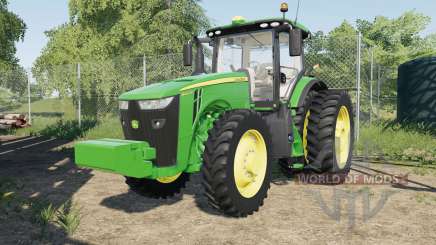 John Deere 8245Ɍ-8400R для Farming Simulator 2017