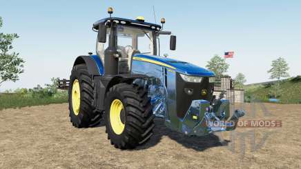 John Deere 8245R-8400Ɍ для Farming Simulator 2017