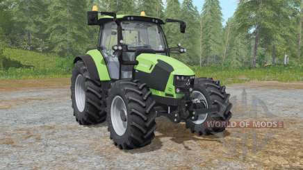 Deutz-Fahr 5110 TTV the choice of wheels для Farming Simulator 2017