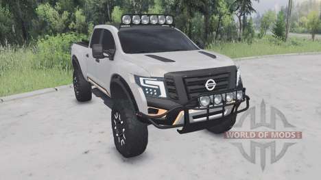 Nissan Titan Warrior concept 2016 для Spin Tires