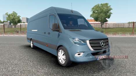 Mercedes-Benz Sprinter VS30 Van 316 CDI 2019 для Euro Truck Simulator 2