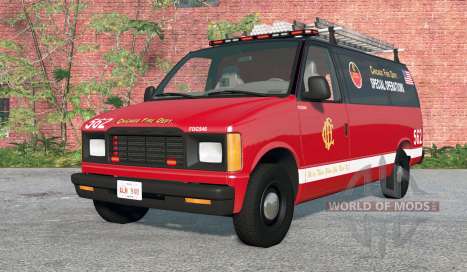 Gavril H-Series Chicago Fire Department v1.2 для BeamNG Drive