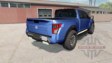 Nissan Titan Warrior concept 2016 для American Truck Simulator