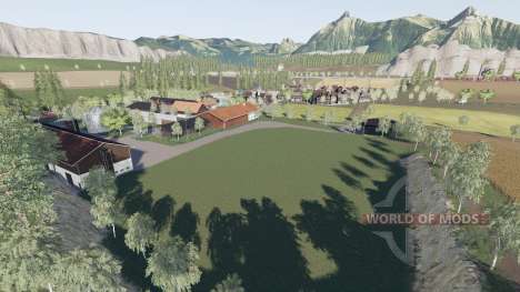 Ammergauer Alpen для Farming Simulator 2017